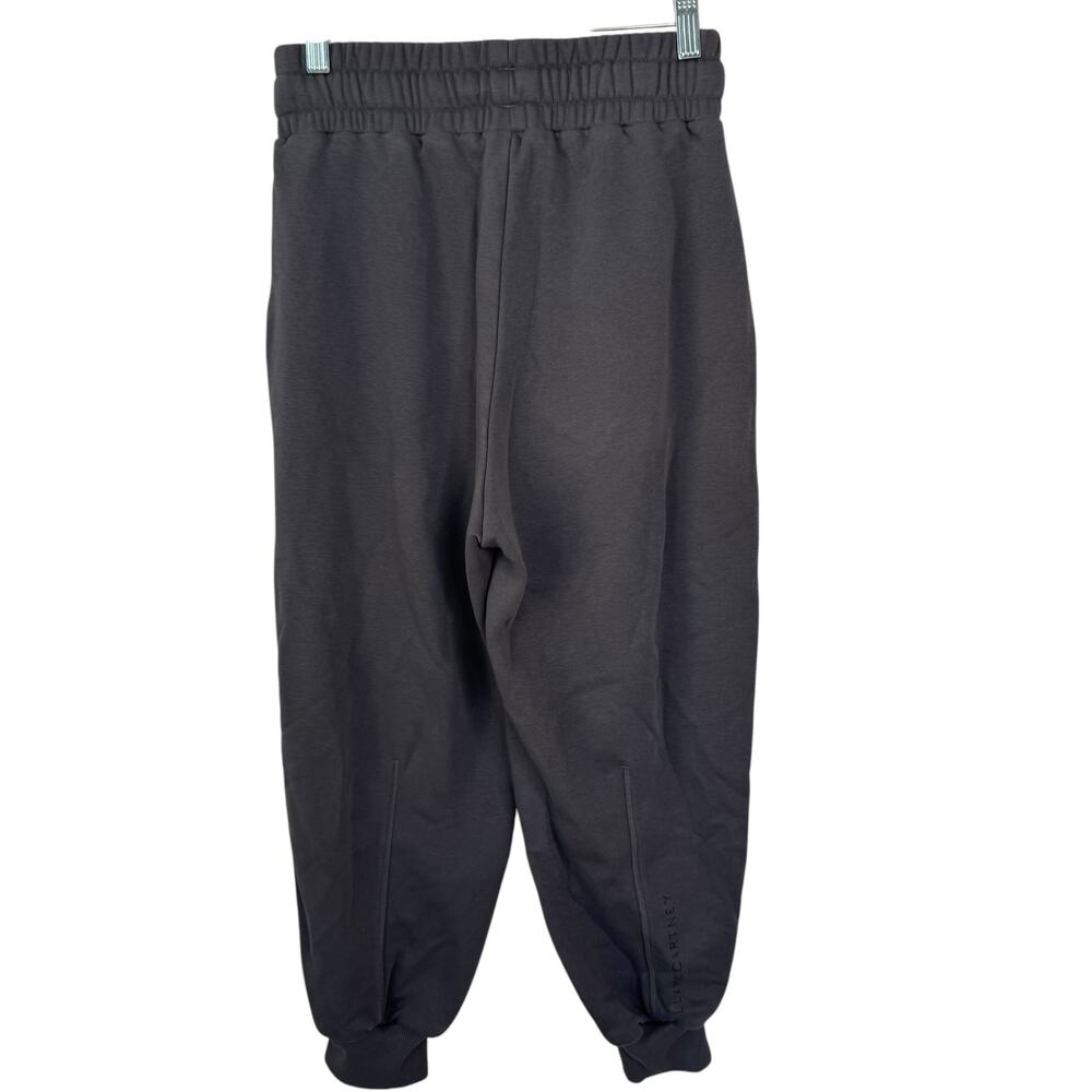 Adidas Stella McCartney Elastic Drawstring Waist Sweatpants Gray Womens Sz Small - Picture 4 of 8